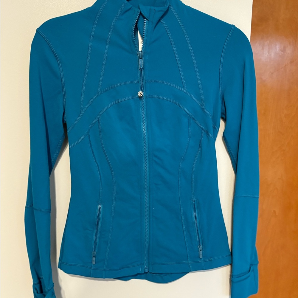 Lululemon Athletica Blue Define Jacket Fitted